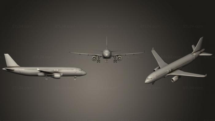 Vehicles (Boeing A320, CARS_0361) 3D models for cnc